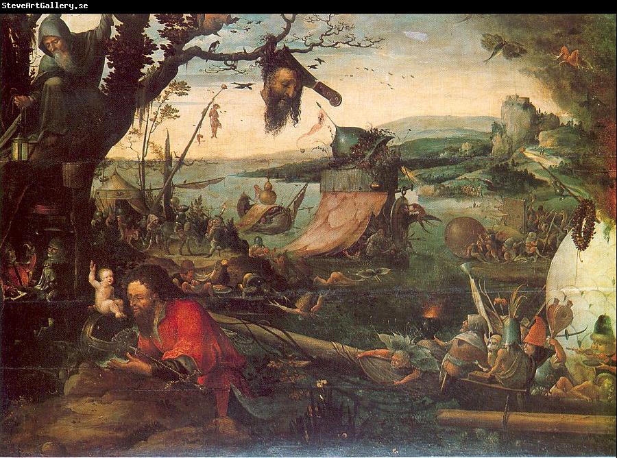 Mandyn, Jan Landscape with the Legend of Saint Christopher